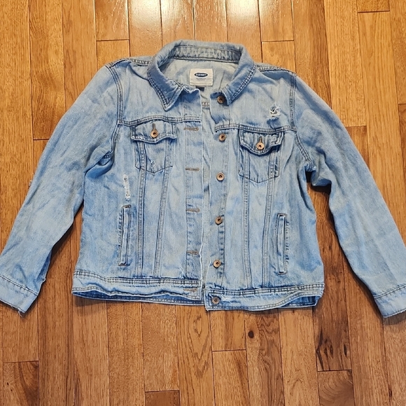 Old Navy Jackets & Blazers - Old Navy Light Blue Women's Jean Jacket Size Xl